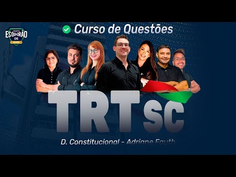 Esquadrão TRT SC: Direito Constitucional - Prof. Adriane Fauth