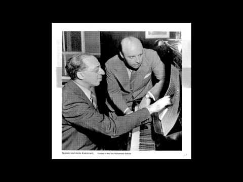 Aaron Copland "Lincoln Portrait" Carl Sandburg