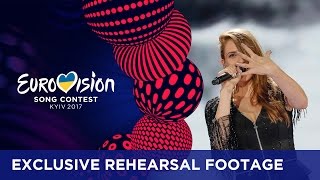 Jana Burčeska - Dance Alone (F.Y.R. Macedonia) EXCLUSIVE Rehearsal footage