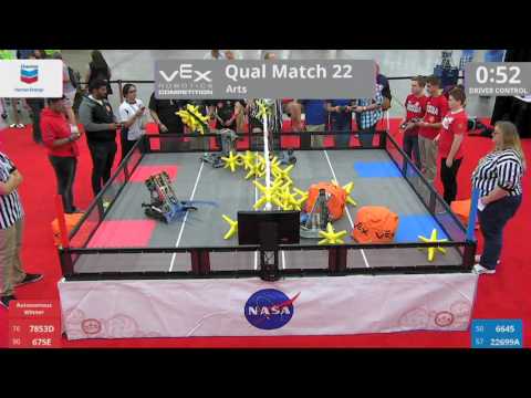 2017 VRC Arts Q22 - 7853D 675E vs 6645 22699A - 21 to 23