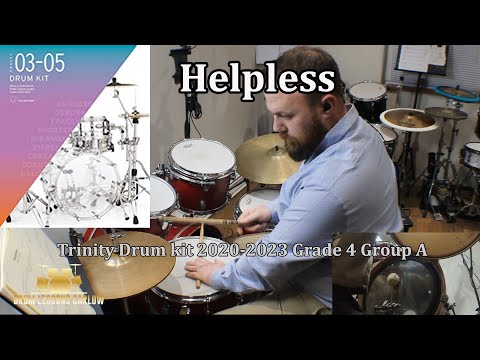helpless Trinity Drum kit Grade 4 A