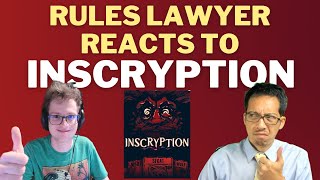 Rules Lawyer REACTS to INSCRYPTION (featuring SwingRipper!)