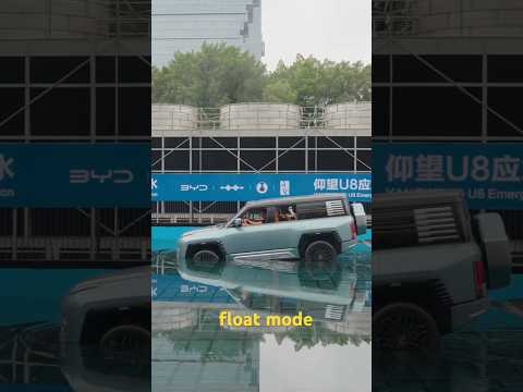Thumbnail for Can your SUV swim? #ev #automobile #byd #yangwang #swim by Yangwang