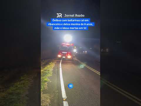 🚨🔵 Uma viagem marcada por conquista terminou em tragédia no Oeste de Santa Catarina Um ônibus