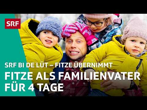 Fitze als Familienvater in Bern bei «Familiensache» | Fitze übernimmt S1 3/4 – SRF bi de Lüt | SRF