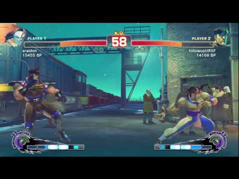 SSF4: araidon (Claw) VS followupURSF (Dictator)