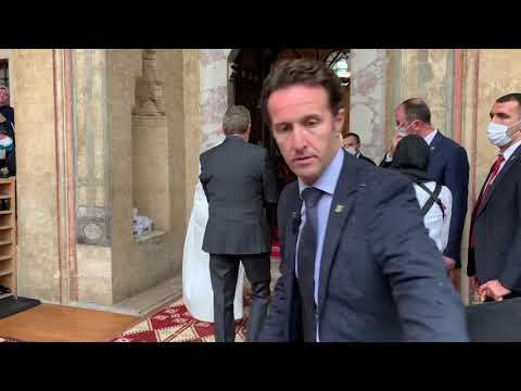 Jasmina Izetbegović stigla na šerijatsko vjenčanje u Begovu džamiju