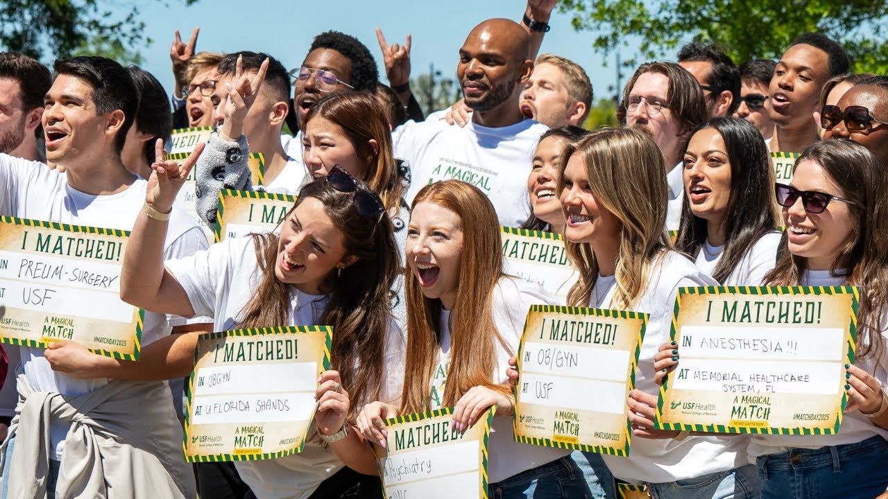 USF Health Medical Students Celebrate Match Day 2025