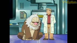 Slaking attacks Professor Oak | Professor Oak Funny Moments