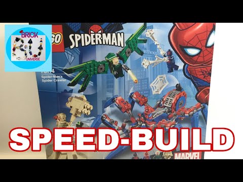 Lego Marvel Spider-Man’s Spider Crawler 76114 review speed-build