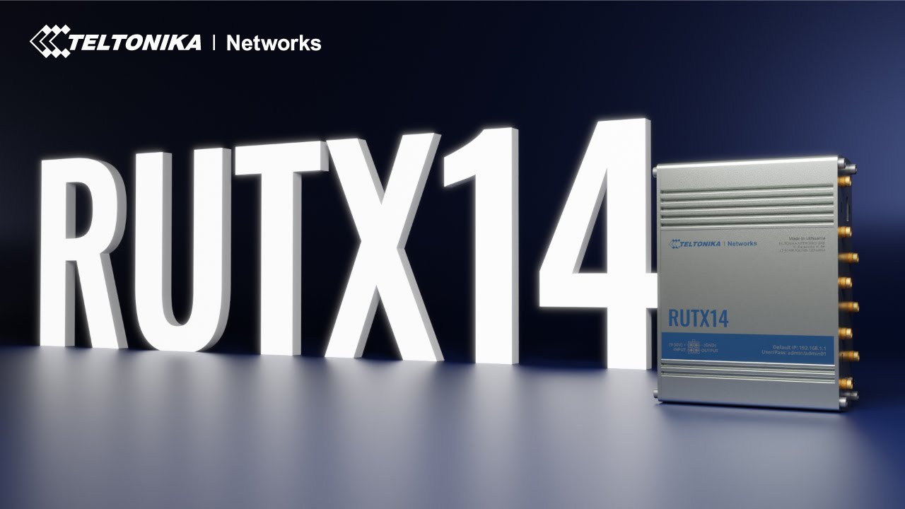 Teltonika LTE-Industrierouter RUTX14
