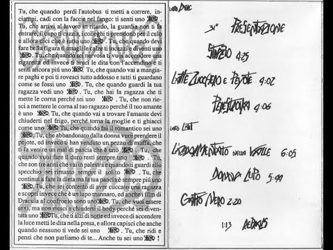 OscarTango - Strazio (1991) - 05 - Donna lupo