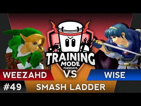 TMT 49 - Weezahd (Link) VS Wise (Marth) - SSBM Smash Ladder - Melee