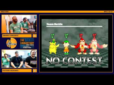 MVP #2 | BarkSanchez & Darkhorse vs Billbacon420 & icactusdog - Winners Qtr Finals - SSB64 Doubles