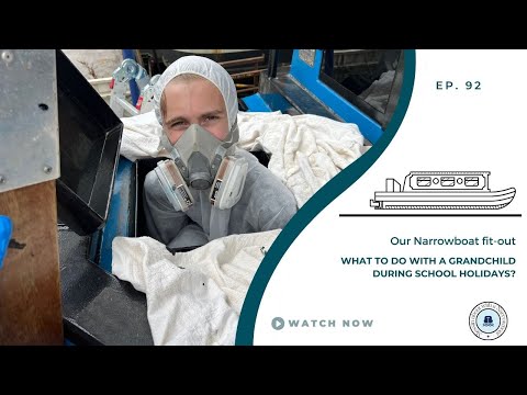 Finally painted the lockers | Our Narrowboat Fit out | EP92