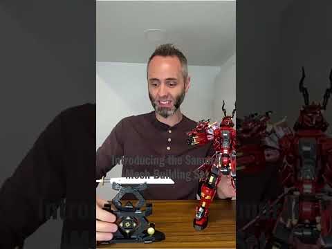 Introducing the Samurai Mech Building Set