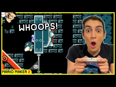 THE BIGGEST SELF TROLL EVER! Super Mario Maker 2