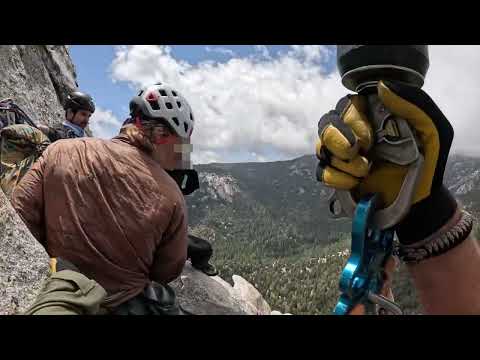 Lily Rock vertical wall rescue