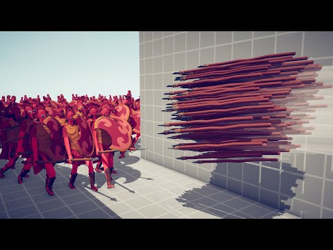 100x HOPLITE vs EVERY GOD - Totally Accurate Battle Simulator TABS