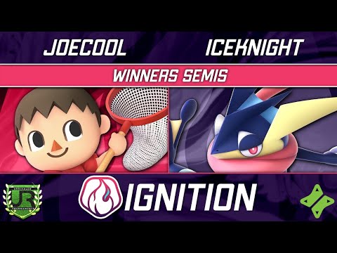 JoeCool (Villager) vs IceKnight (Greninja) - Ignition 319 WINNERS SEMIS