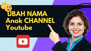 Cara Ubah Nama Channel Youtube di laptop  Cara Edi