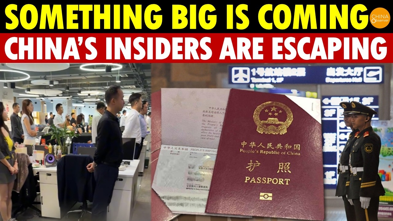 China’s Insiders Are Escaping: They Know A Major Crisis Is Coming