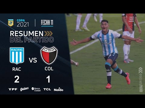 Copa De La Liga | Fecha 11 | resumen de Racing - Colón