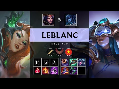LeBlanc Mid vs Lissandra - VN Grandmaster Patch 25.04