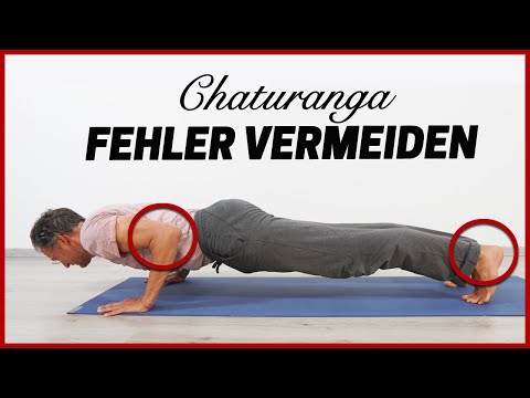 Chaturanga - Push-ups (Avoid mistakes in yoga sun salutation!)