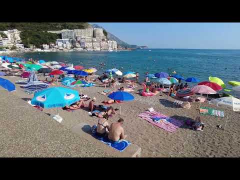 Beach Rafailovici, Montenegro, 🌡T+35C°🌞,  July - #39/4