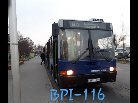 BPI-116 85-ös járat: Örs vezér tere-Köbánya-Kispest