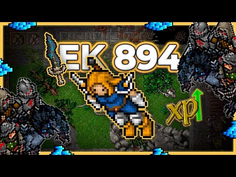 EK 894 Hunt Solo Stag Bastion 9.7kk/h Raw + 700k Profit - Tibia Hunt [15.13]