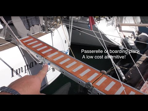 Build your own Passerelle or boarding ladder for a lot less!! How to