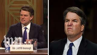 SNL&#39;s Kavanaugh hearing vs. the real thing