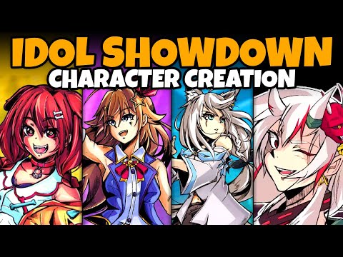 Idol Showdown Character 'Creation' (All holo, Male & Female, Full Customization Options, More!)