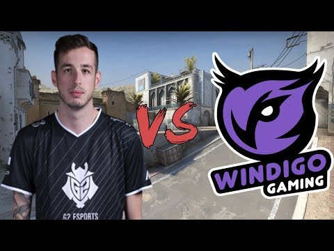 CSGO: POV G2 kennyS vs Windigo (32/20) dust2 @ ESL Pro League Season 8 EU