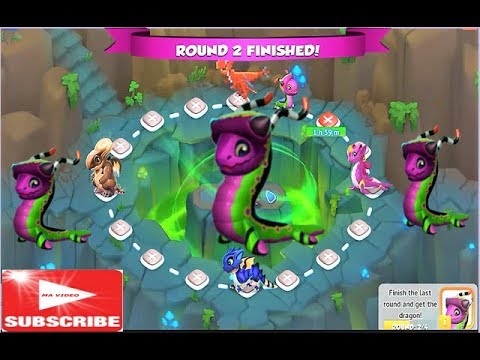 Boss Challenge |  Caterpiller Dragon | Winter finale | level 3 Dragon mania legends