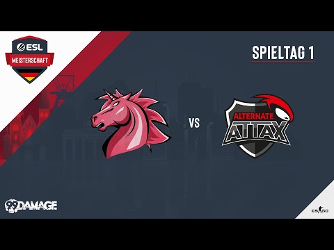 CS:GO - ALTERNATE aTTaX vs Unicorns of Love - ESL Wintermeisterschaft 2019 - Spieltag 1