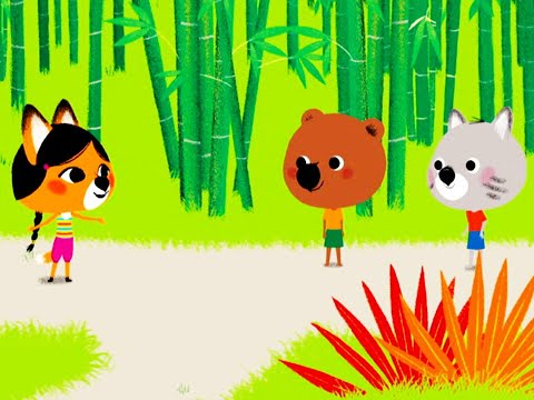 Mouk Der Weltreisebär - Die Bambusplantage | Zeichentrickfilm für Kinder