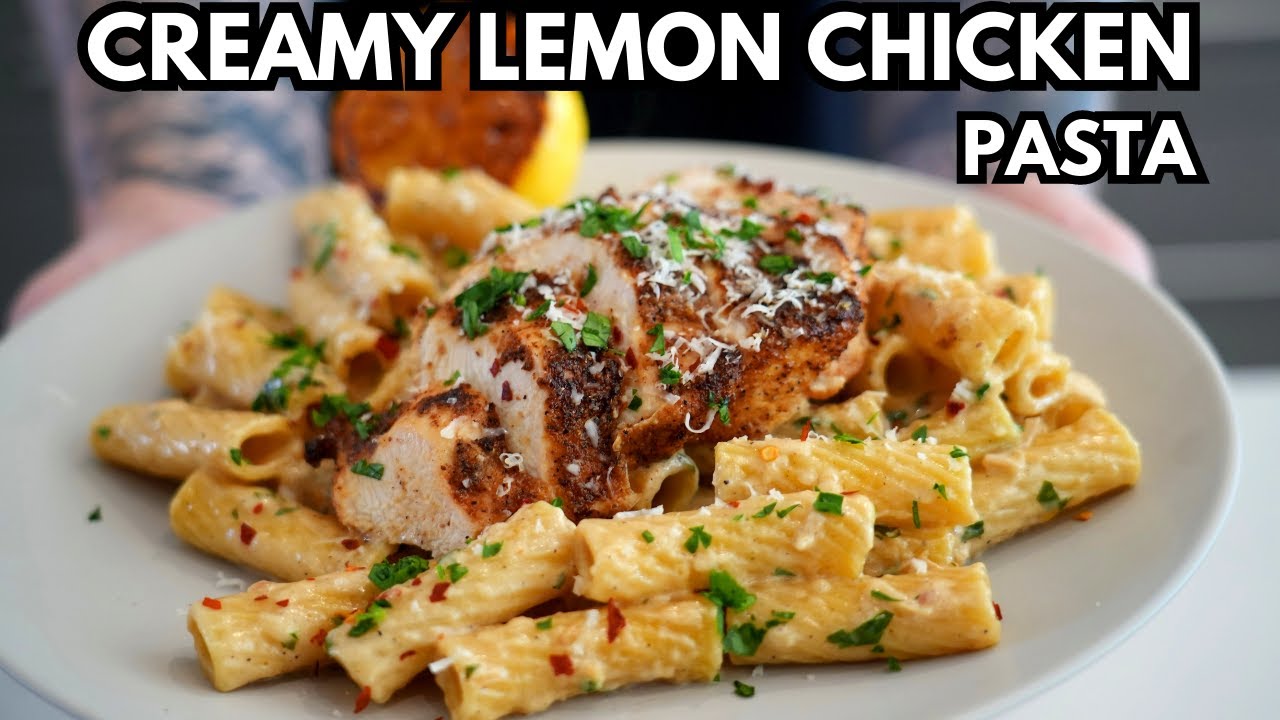 Creamy Lemon Chicken Pasta by Mr. Make It Happen — recipe photo