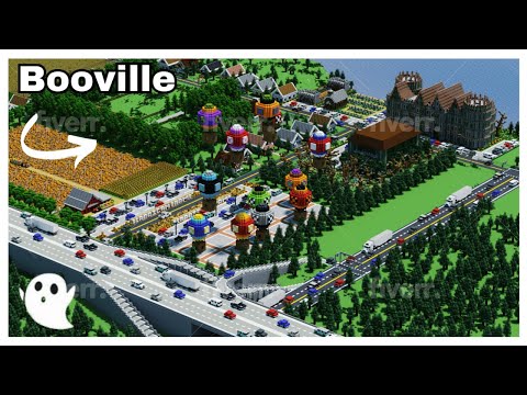 Halloween City Build in Minecraft!