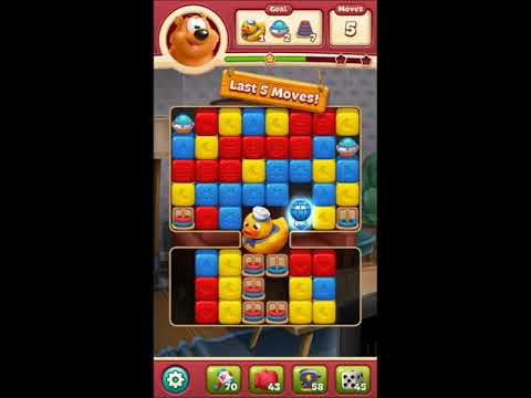 Toon Blast Level 2893 - NO BOOSTERS 🐻🐺🐱 | SKILLGAMING ✔️