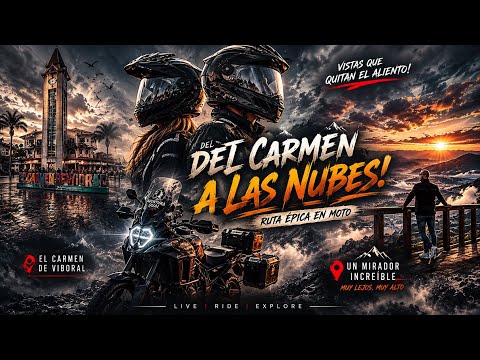 🔥 Del Carmen de Viboral a un MIRADOR IMPRESIONANTE | Ruta épica en moto| EP.13