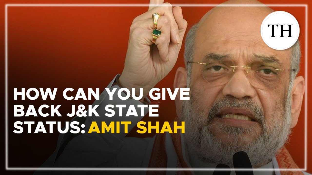 Amit Shah's speech on J&K assembly election in Jammu
