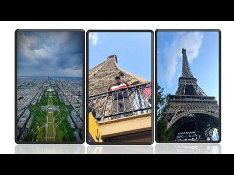 What's Inside Eiffel Tower | Elevator ride Top floor Paris from 280m |  #travel #eiffeltower #paris