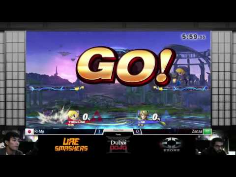 Dubai Dojo Singles: Ri-Ma (Toon Link) vs RS | ZanZa (Link) - Pools