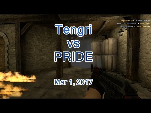 CS:GO - Tengri vs PRIDE (Mar 1, 2017) | cs go highlights