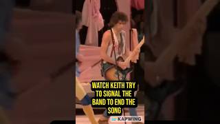 Keith trying to end Start Me Up