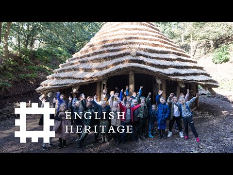 貝斯頓城堡的青銅時代圓頂屋｜互動學習經歷 (Bronze Age Roundhouse at Beeston Castle | Interactive Learning Experiences)