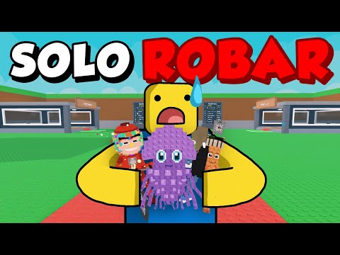 EMPIEZO DESDE 0 en STEAL A BRAINROT pero SOLO PUEDO ROBAR 😱│ROBLOX ROBA UN BRAINROT